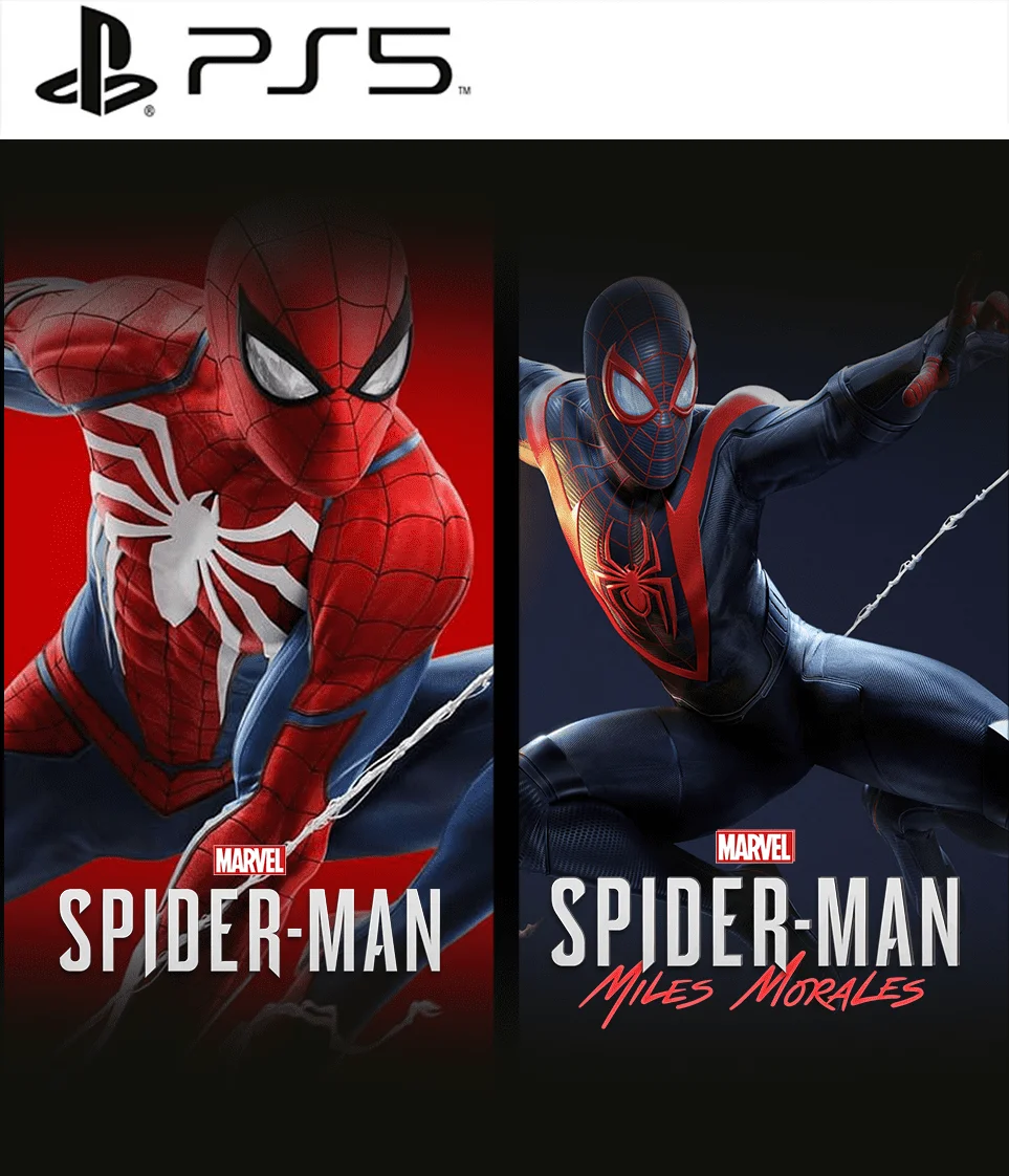 Combo Marvel's Spider-Man: Miles Morales  & Marvel's Spider-Man Remastered