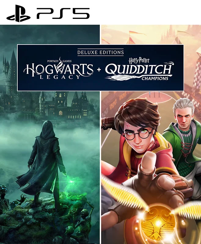 Hogwarts Legacy + Harry Potter: Quidditch Champions Deluxe Editions Bundle
